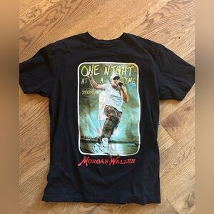 Morgan Wallen 2024 Tour T-Shirt Size Medium